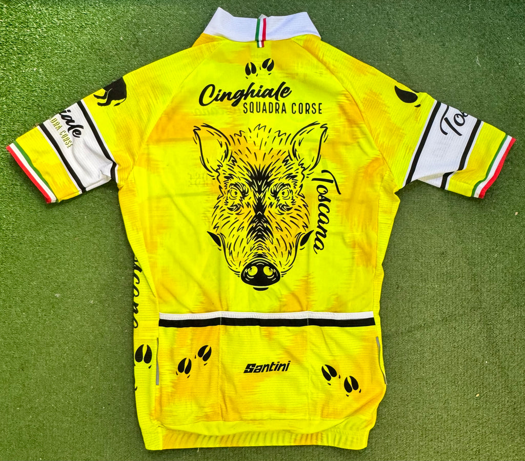 Maillot Cyclisme Gialla Tour T Com Nalini Taille XL Maillot Cyclisme Gialla Tour T Com Nalini Taille XL